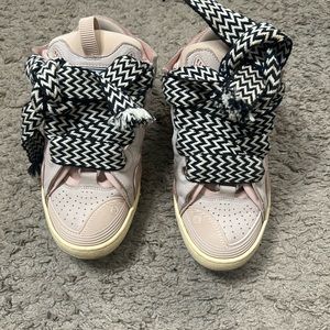 Lanvin curb sneakers